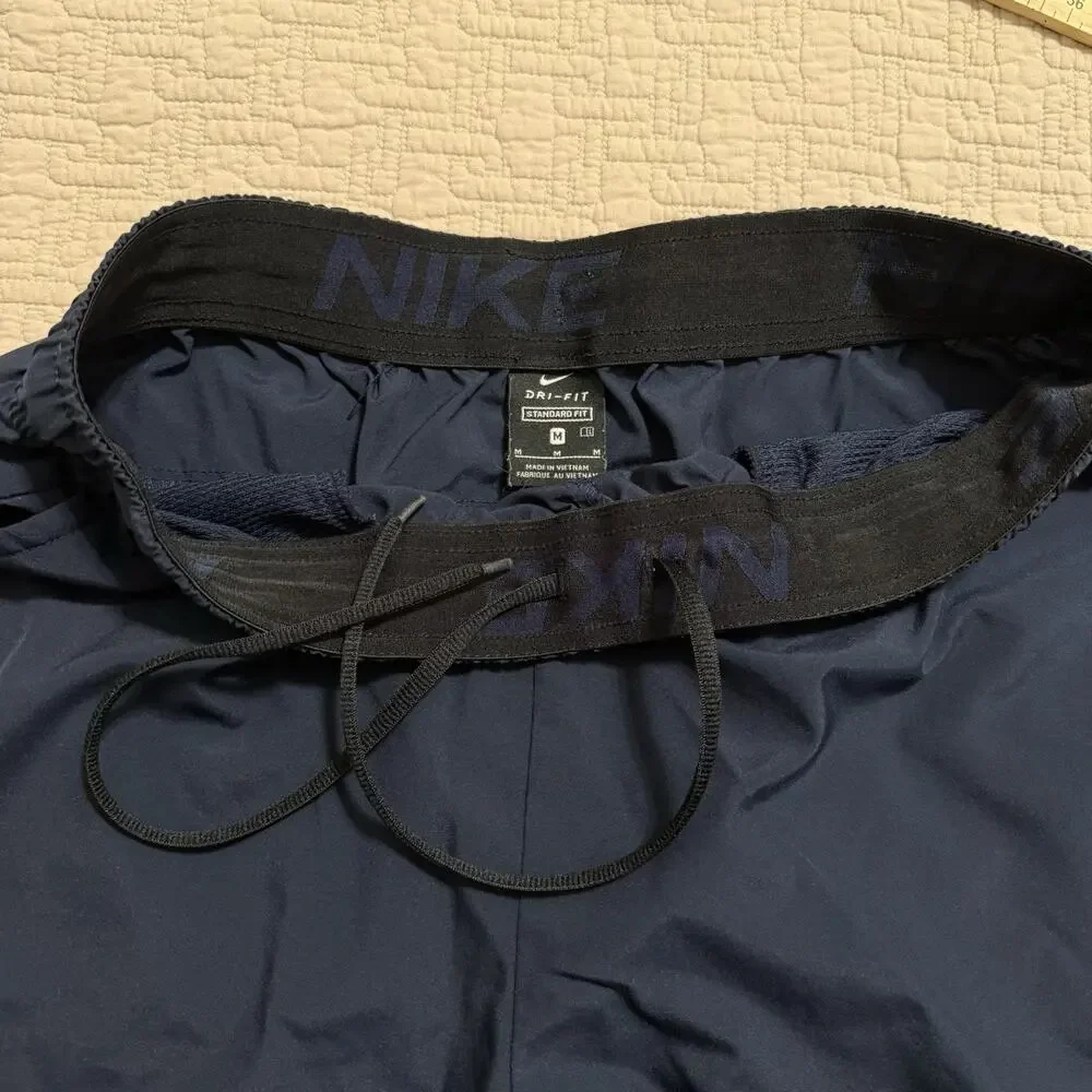 Nike Blue Training Flex Shorts Pockets Size Medium CU4945-451